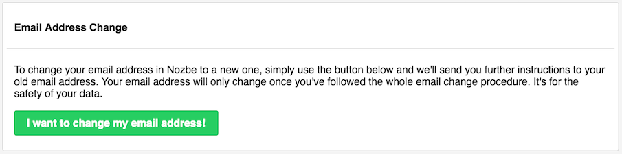 settings - account