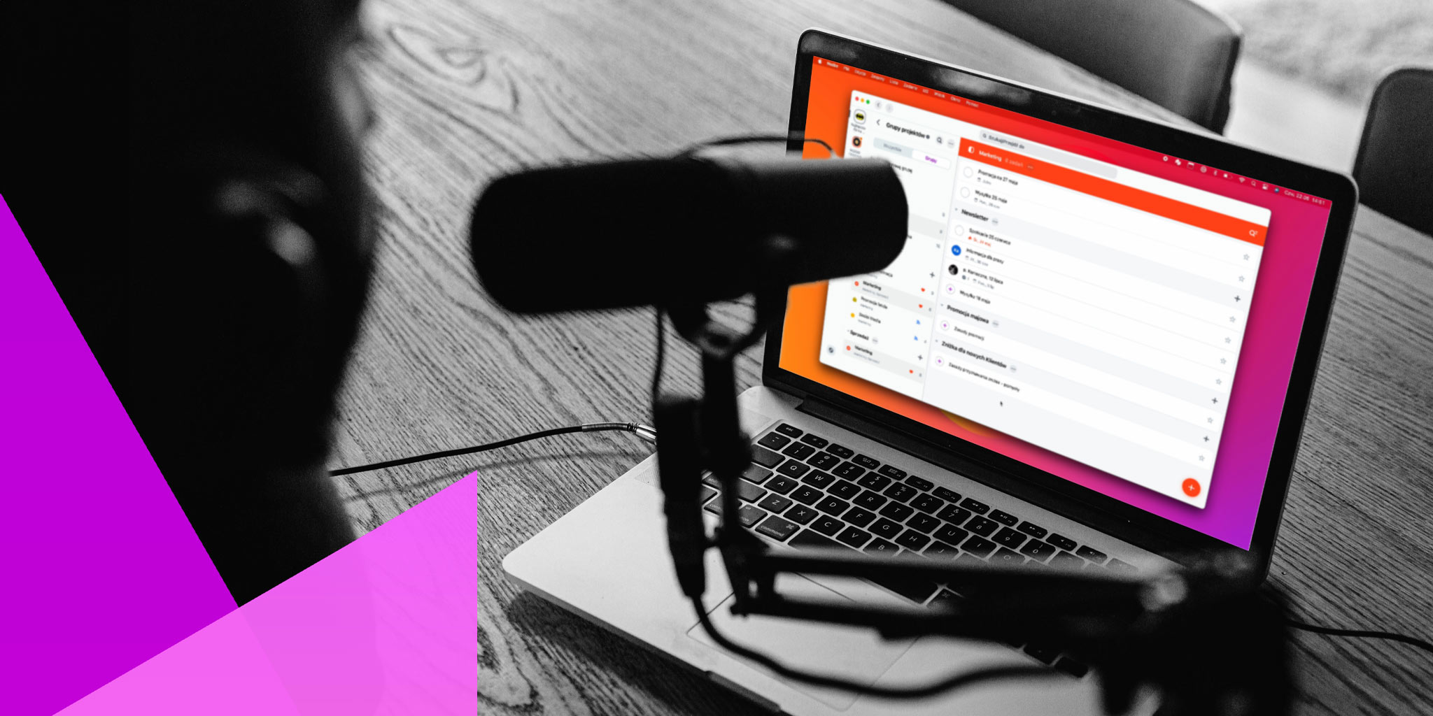How to plan your podcast recording with Nozbe by Chris Kolacz - productivity tips