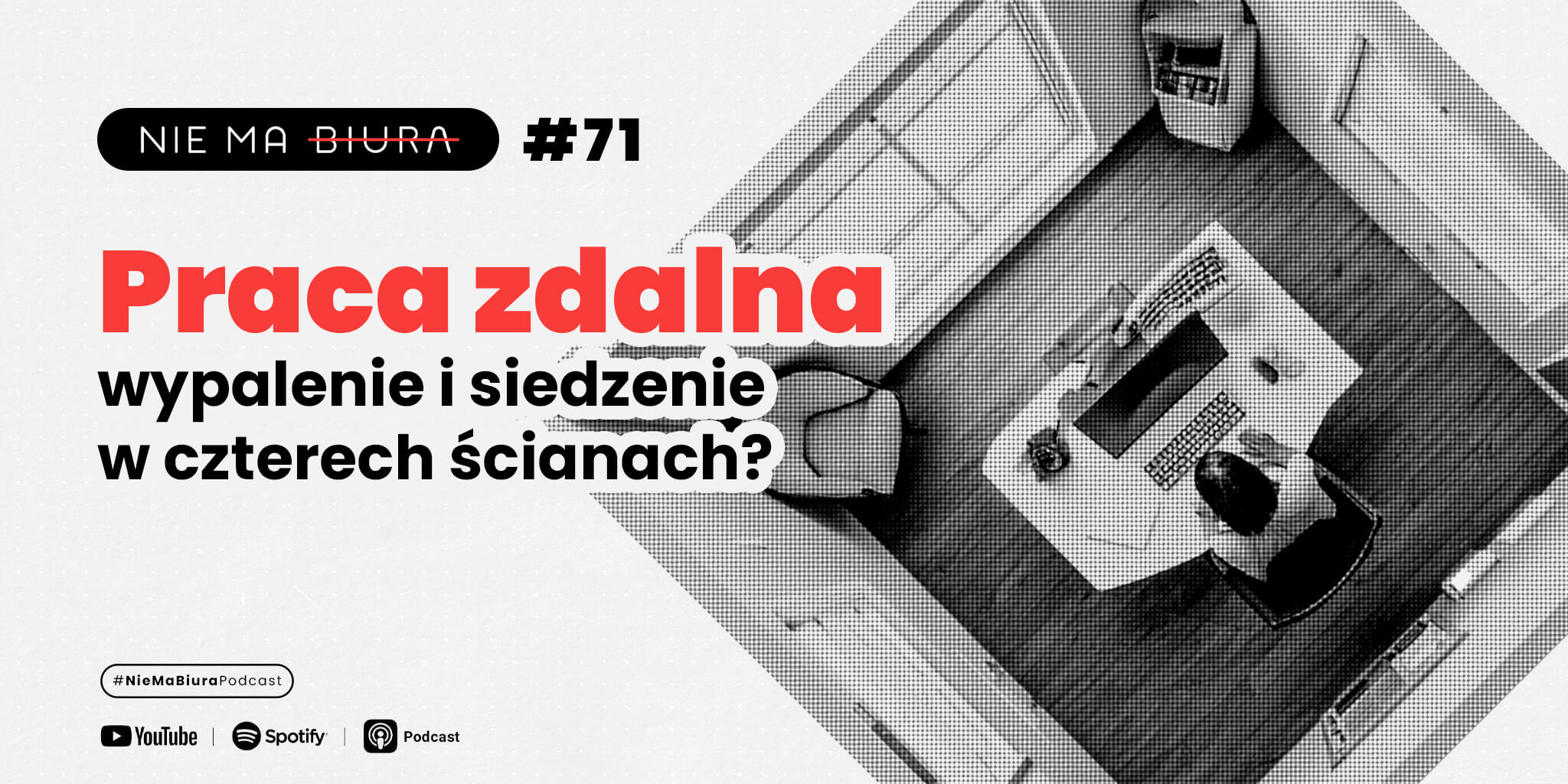 Sprawdzone sposoby na skuteczną pracę zdalną - Nie Ma Biura - podcast dla przedsiębiorców