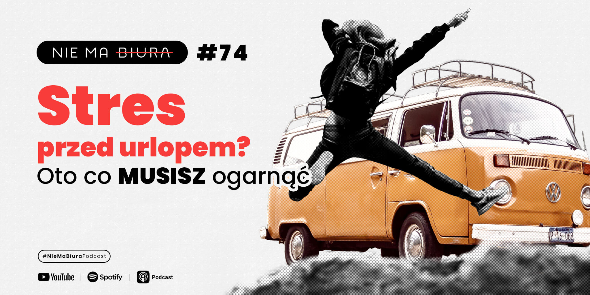 Stres przed urlopem? Oto co MUSISZ ogarnąć - Nie Ma Biura - podcast o produktywności