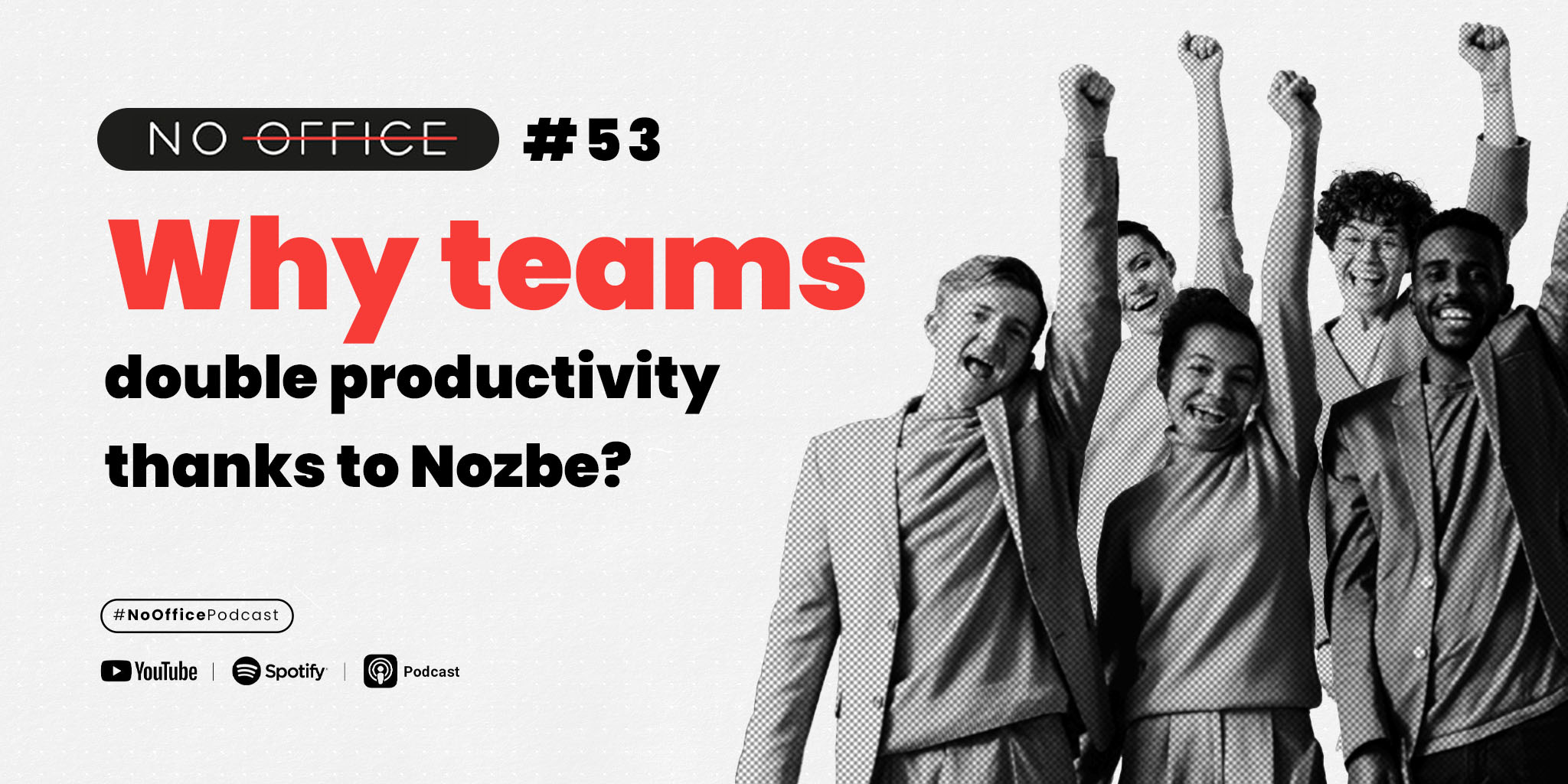 Why Teams Double Their Productivity Thanks to Nozbe - NoOffice - productivity podcast