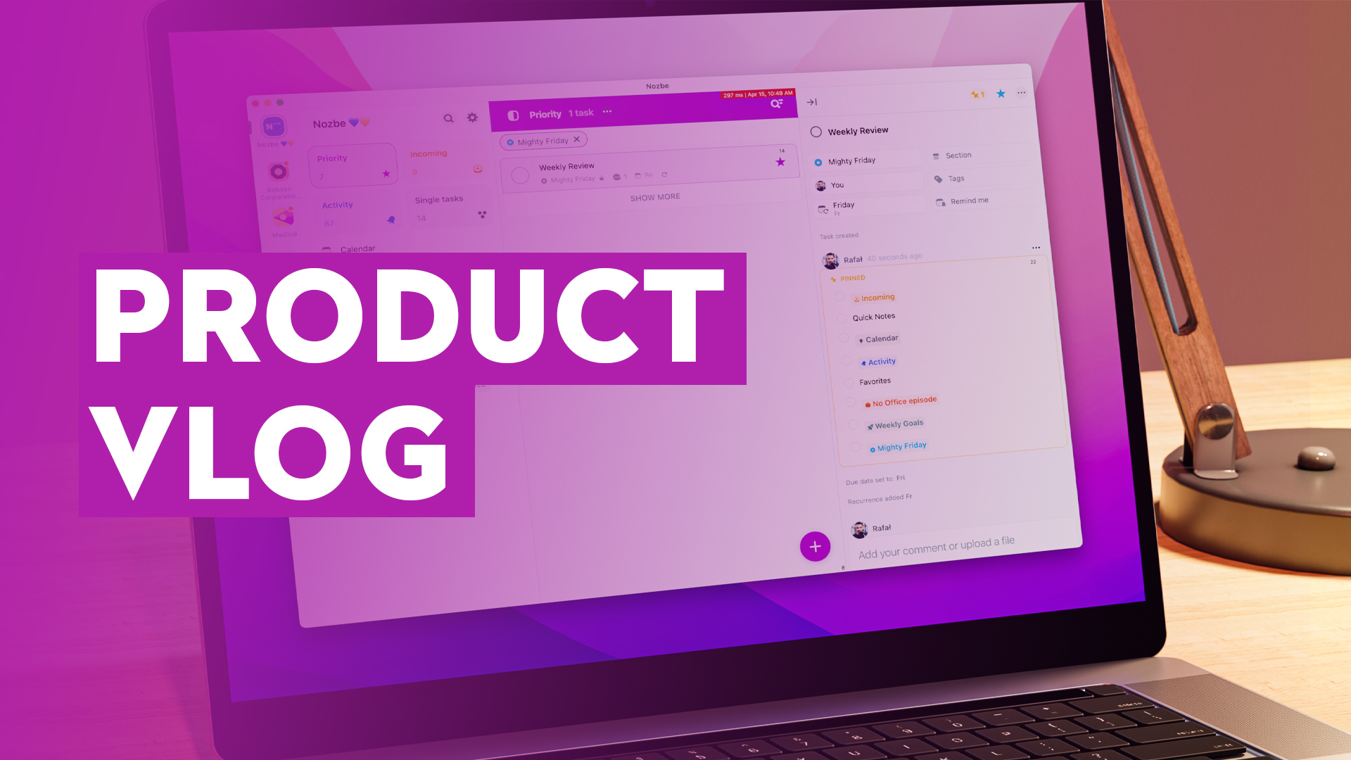 How Project Templates, Calendar & Filters Work in Nozbe - Product Vlog