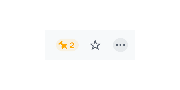 Pinned comments in Nozbe