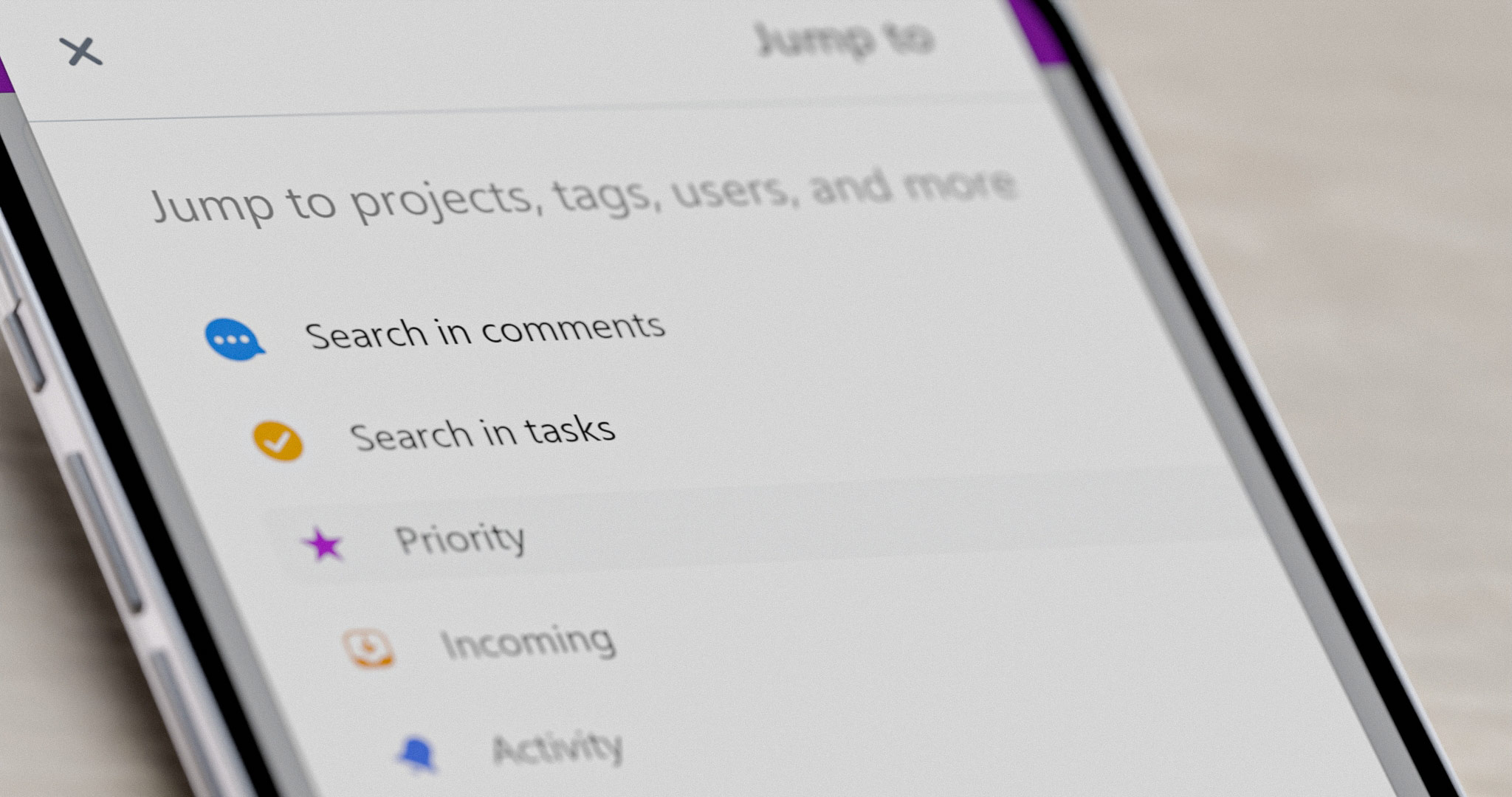How to Search for Tasks, Projects and Single Words in Nozbe