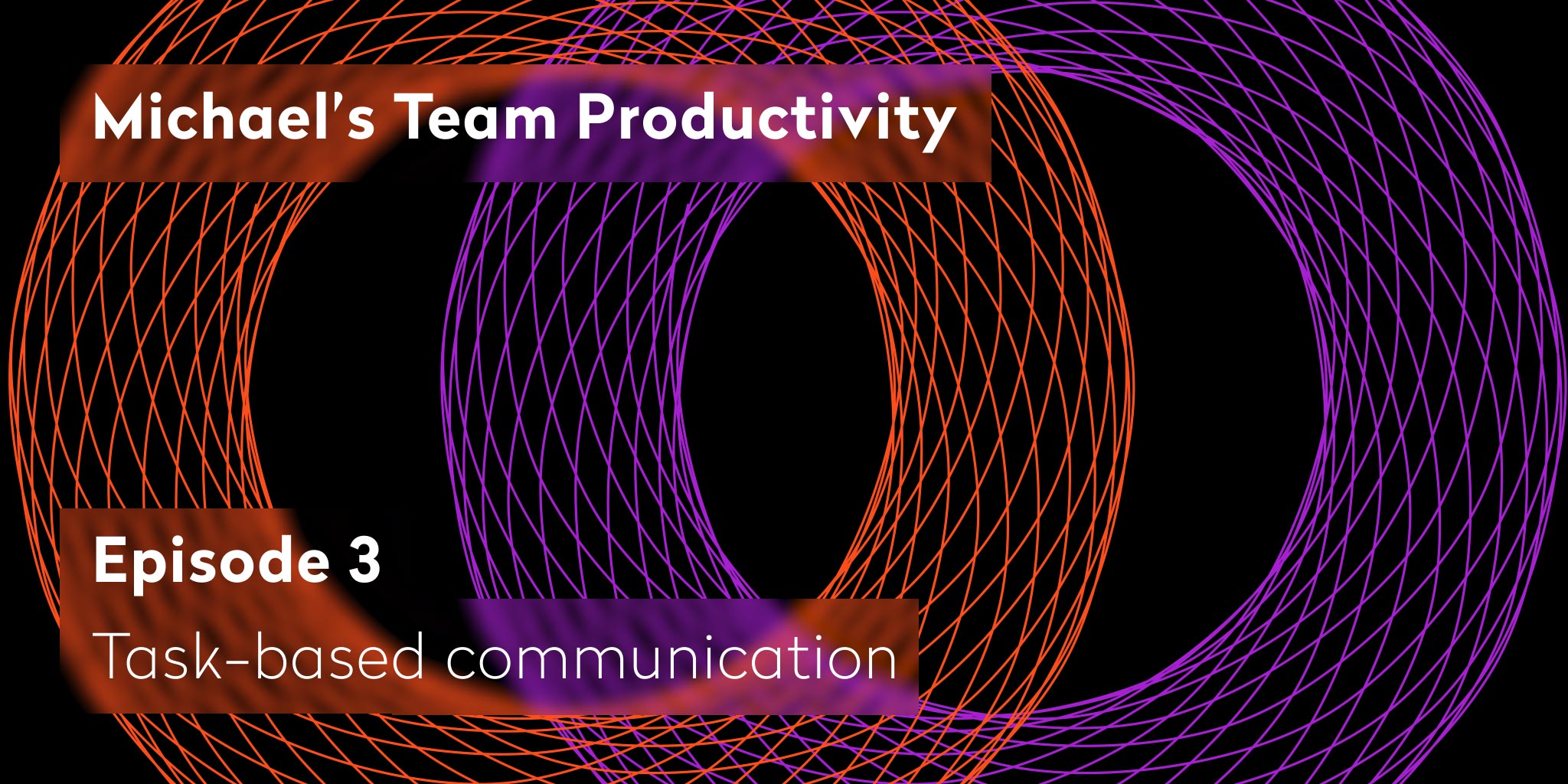 Waht is task-based communication - Michael's Team Productivity