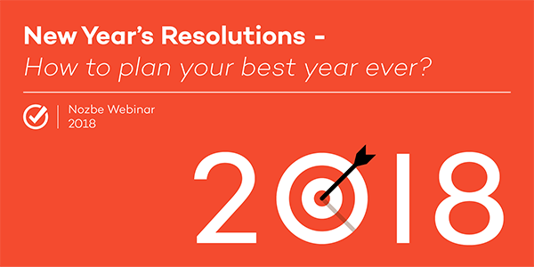 Webinar New Year’s Resolutions
