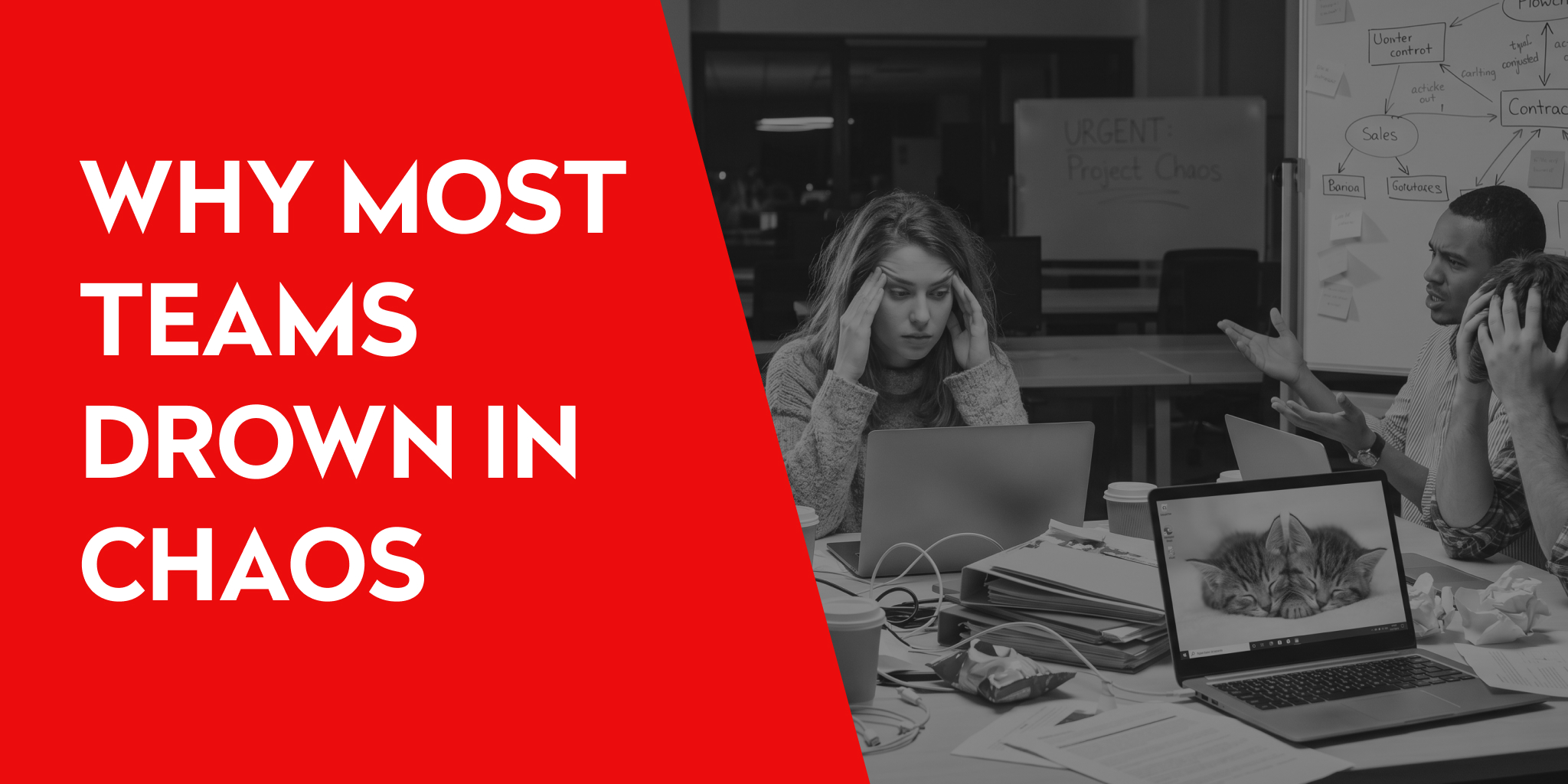 Why Most Teams Drown in Chaos – No Office Productivity Podcast