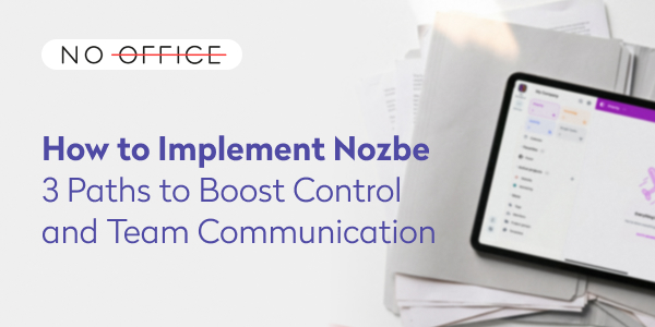 How to introduce and implement a new tool or system in your company | No Office podcast