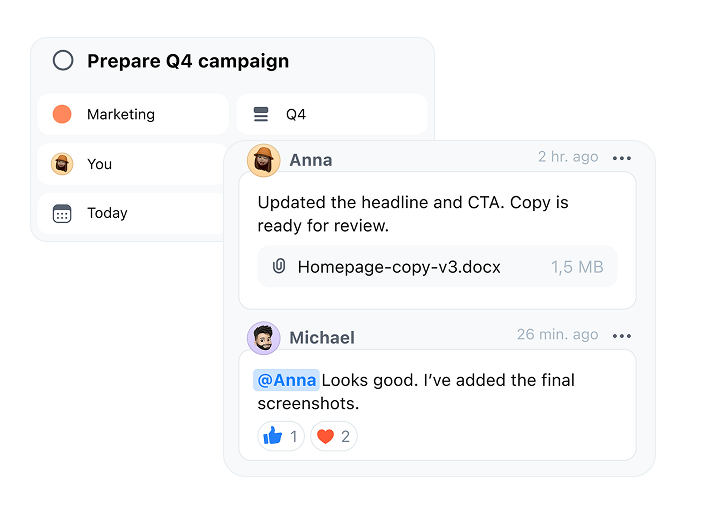 N — Next-level teamwork and productivity