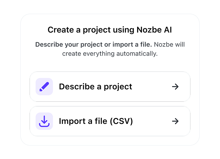 Nozbe AI