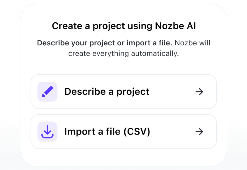 Nozbe AI