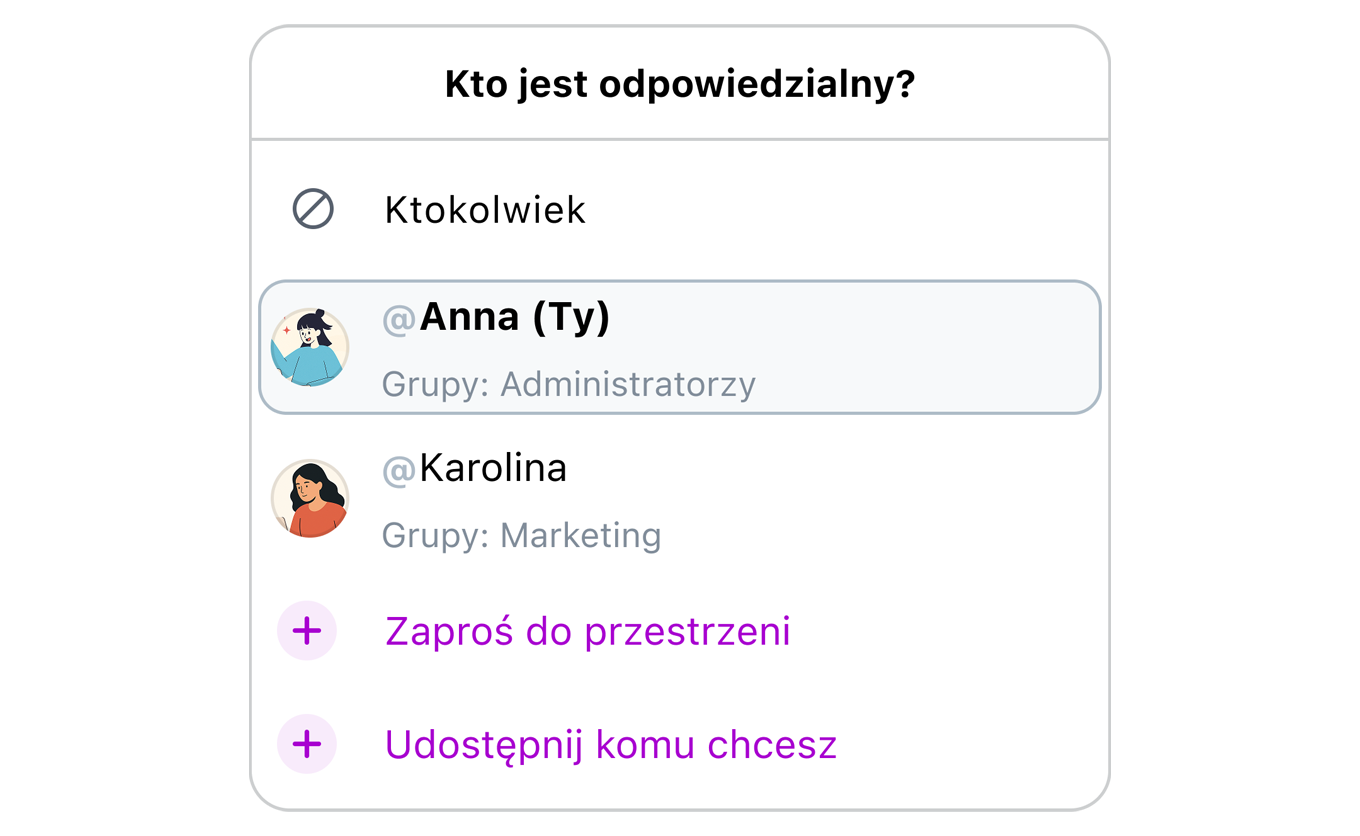 współpracuj z innymi w Nozbe