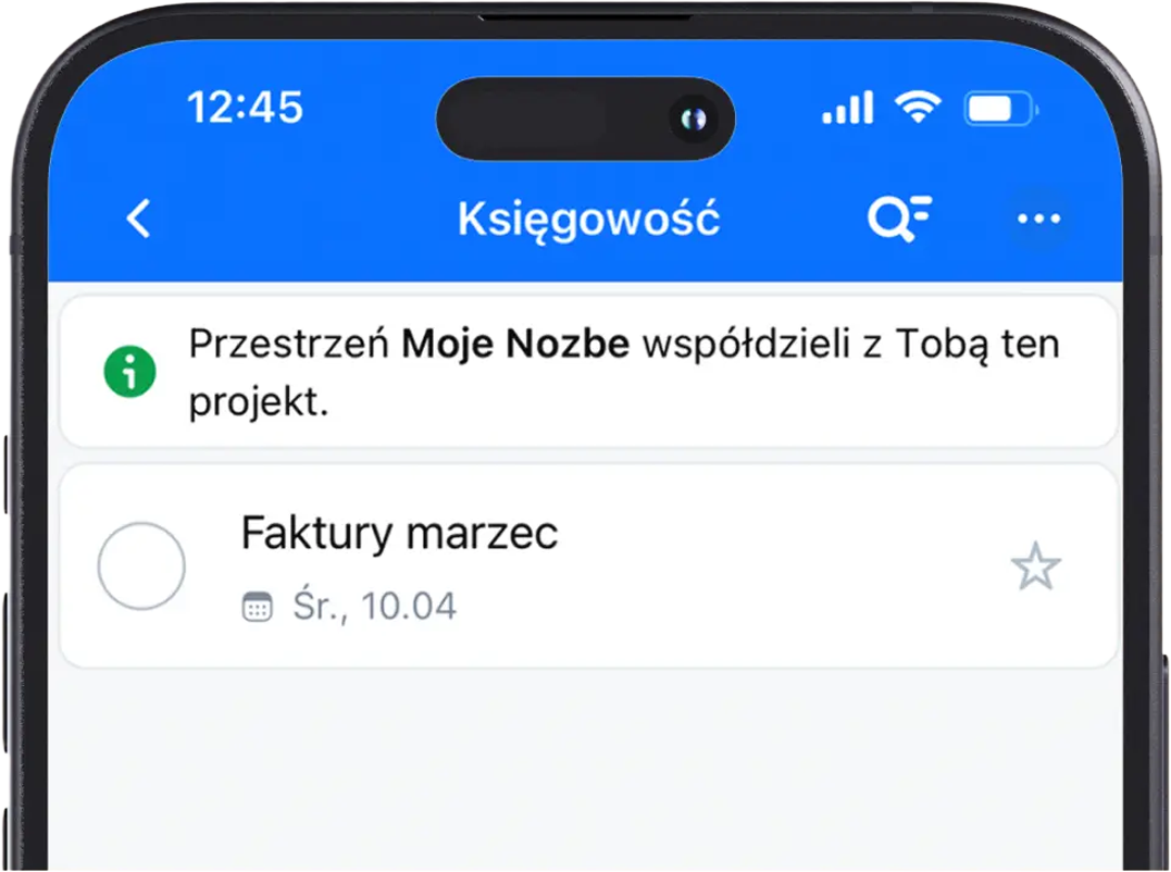 Udostępnianie projektu